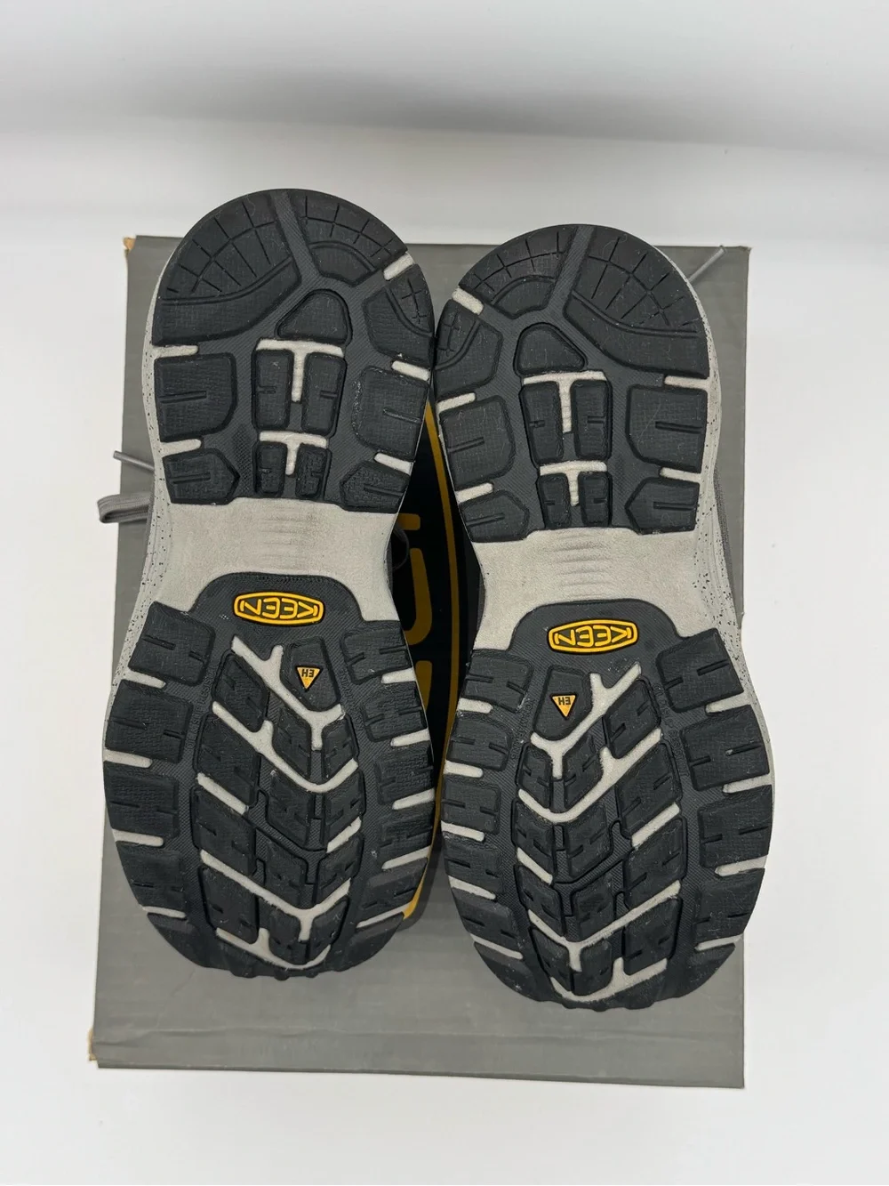 Keen Utility Sparta II Women’s Aluminum Toe Work Shoes- Steel Grey/Peach Whip
